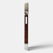 V8 Chrome Emblem Leder und Holz Case-Mate iPhone Hülle (Rückseite / Rechts)