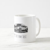V8 getauschter Nissan Silvia S14 Kouki JDM Perform Kaffeetasse (VorderseiteRechts)