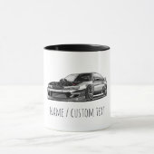 V8 getauschter Nissan Silvia S14 Kouki JDM Perform Tasse (Zentrum)