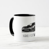 V8 getauschter Nissan Silvia S14 Kouki JDM Perform Tasse (Vorderseite Links)
