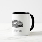 V8 getauschter Nissan Silvia S14 Kouki JDM Perform Tasse (VorderseiteRechts)