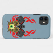 V8 Kolbenköpfe Fliegendes Auge Case-Mate iPhone Hülle (Rückseite (Horizontal))