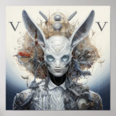 V8 Motor Poster - Perfekt (Vorne)