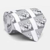 V8-Motorquerschnitvektor Krawatte (Gerollt)