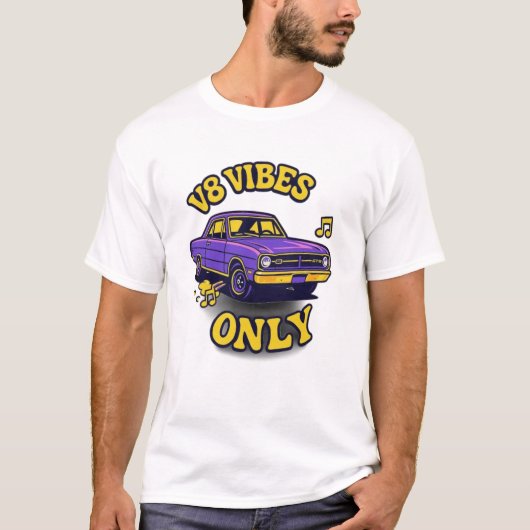 V8 Vibes only 1968 Dodge Dart GTS T - Shirt (Vorderseite)