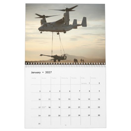 V-22 Osprey 2012 Kalender (Jan 2027)