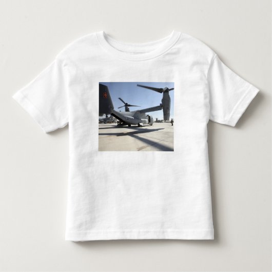 V-22 Osprey Tiltrotor Flugzeug 2 Kleinkind T-shirt (Vorderseite)