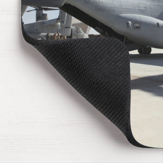 V-22 Osprey Tiltrotor Flugzeug 2 Mousepad (Ecke)
