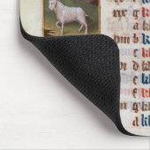 V.25-3 Fol.12v der Monat Dezember Mousepad (Ecke)