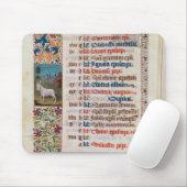 V.25-3 Fol.12v der Monat Dezember Mousepad (Mit Mouse)