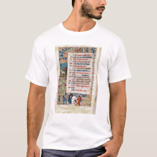 V.25-3 Fol.12v der Monat Dezember T-Shirt