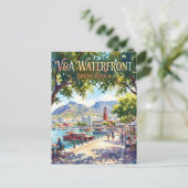 V&A Waterfront Südafrika Postkarte (Stehend Vorderseite)