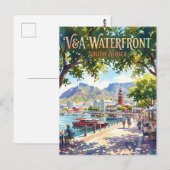 V&A Waterfront Südafrika Postkarte (Vorne/Hinten)