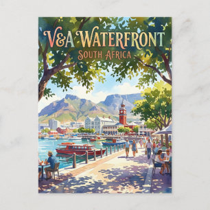 V&A Waterfront Südafrika Postkarte