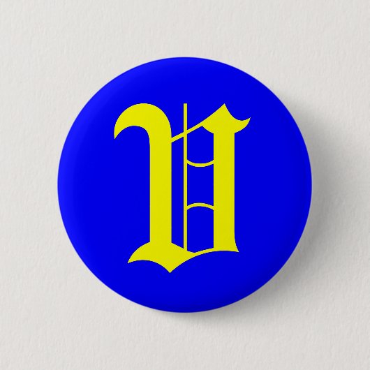 V - ALTES ENGLISCH BUTTON (Vorderseite)