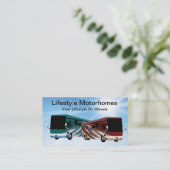 V-Anhänger und -Motorräder Visitenkarte (Stehend Vorderseite)