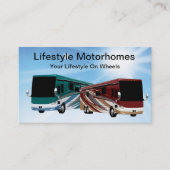 V-Anhänger und -Motorräder Visitenkarte (Vorderseite)