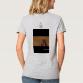 V-Ausschnitt T-Shirt (Hellstahl) (Rückseite)