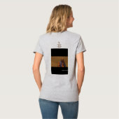 V-Ausschnitt T-Shirt (Hellstahl) (Rückseite Vollansicht)