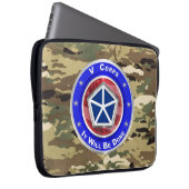 V CORPS LAPTOPSCHUTZHÜLLE (Vorne Rechts)