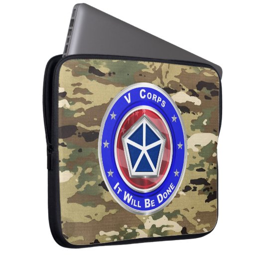 V CORPS LAPTOPSCHUTZHÜLLE (Vorne Rechts)