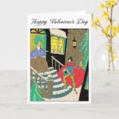 V-Day Troubador Karte (Gelbe Blume)