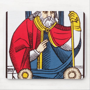 V der Papst, Tarotkarte Mousepad