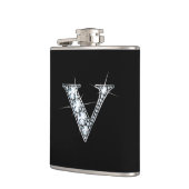 V "Diamond Bling"-Flasche Flachmann (Links)