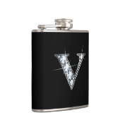 V "Diamond Bling"-Flasche Flachmann (Rechts)