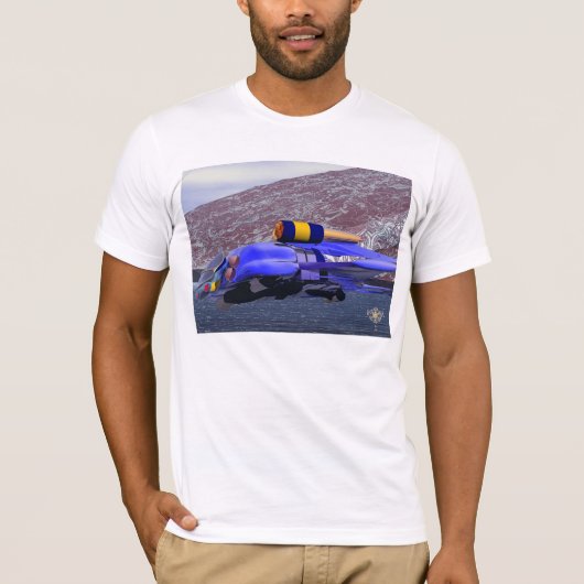 V.E.M. - Trilomobil Flugzeug, Science Fiction T-Shirt (Vorderseite)