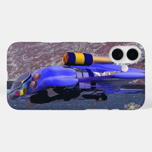 V.E.M. - TRILOMOBILfahrzeug Case-Mate iPhone Hülle (Rückseite (Horizontal))