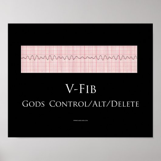 V Fib Poster (Vorne)