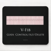 V Flunkerei Mousepad (Vorne)