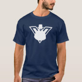 "V for Vendetta" - Minimalist and Symbolic T-Shirt (Vorderseite)