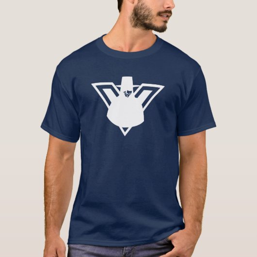 "V for Vendetta" - Minimalist and Symbolic T-Shirt (Vorderseite)