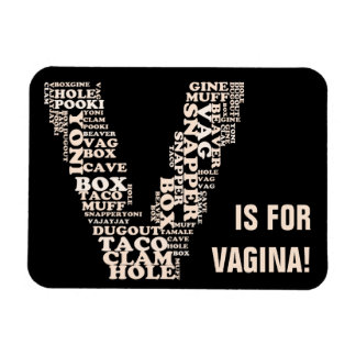 V für den Sieg der Vagina in Michigan Magnet