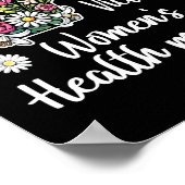 V Für den Sieg; Gesundheit von Frauen Poster (Ecke)