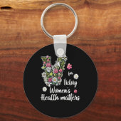 V Für den Sieg; Gesundheit von Frauen Schlüsselanhänger (Vorderseite)