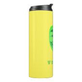 V für vegan thermosbecher (Nach links gedreht)