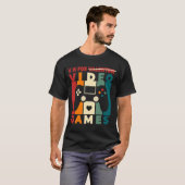 V für Videospiele Retro Vintag T-Shirt (Vorne ganz)