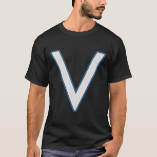 V Games Funny Gaming Video Game Adult T-Shirt