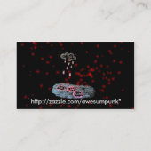 V-Hals Visitenkarte (Rückseite)