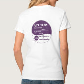 V-Hals zu Shirt (Rückseite)