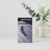 V-Header - Foto-Version Visitenkarte (Stehend Vorderseite)