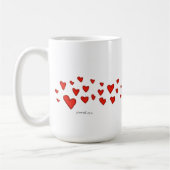 "V-Herz P " Kaffeetasse (Links)