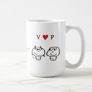 "V-Herz P " Kaffeetasse