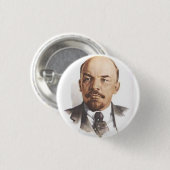 V.I. Lenin-Button Button (Vorne & Hinten)