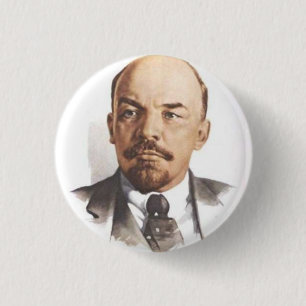 V.I. Lenin-Knopf Button