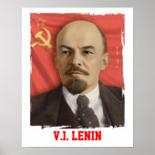 V.I. Lenin Poster (Vorne)