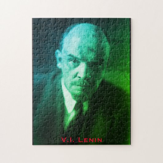 V.I. Lenin - sowjetischer Gewerkschaft Boss - UdSS Puzzle (Vertikal)
